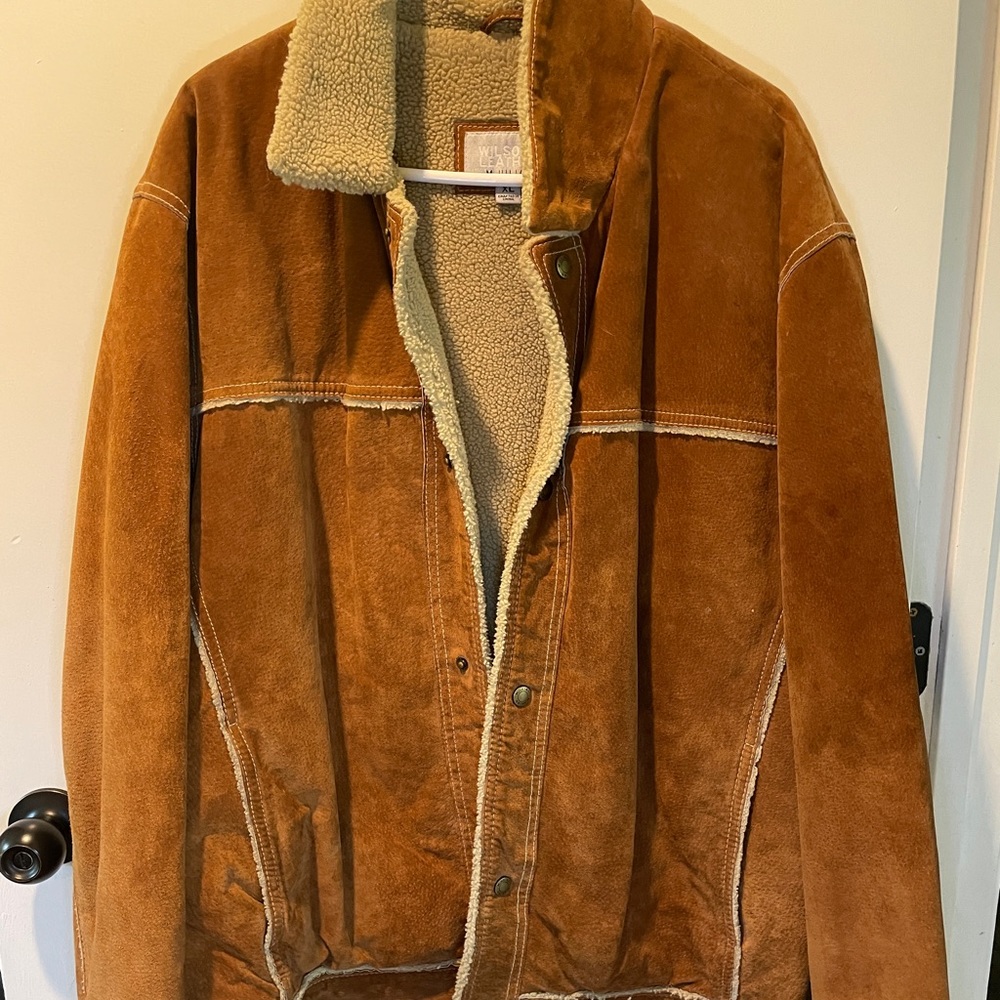 Wilson’s Leather Mens Suede/Leather Jacket